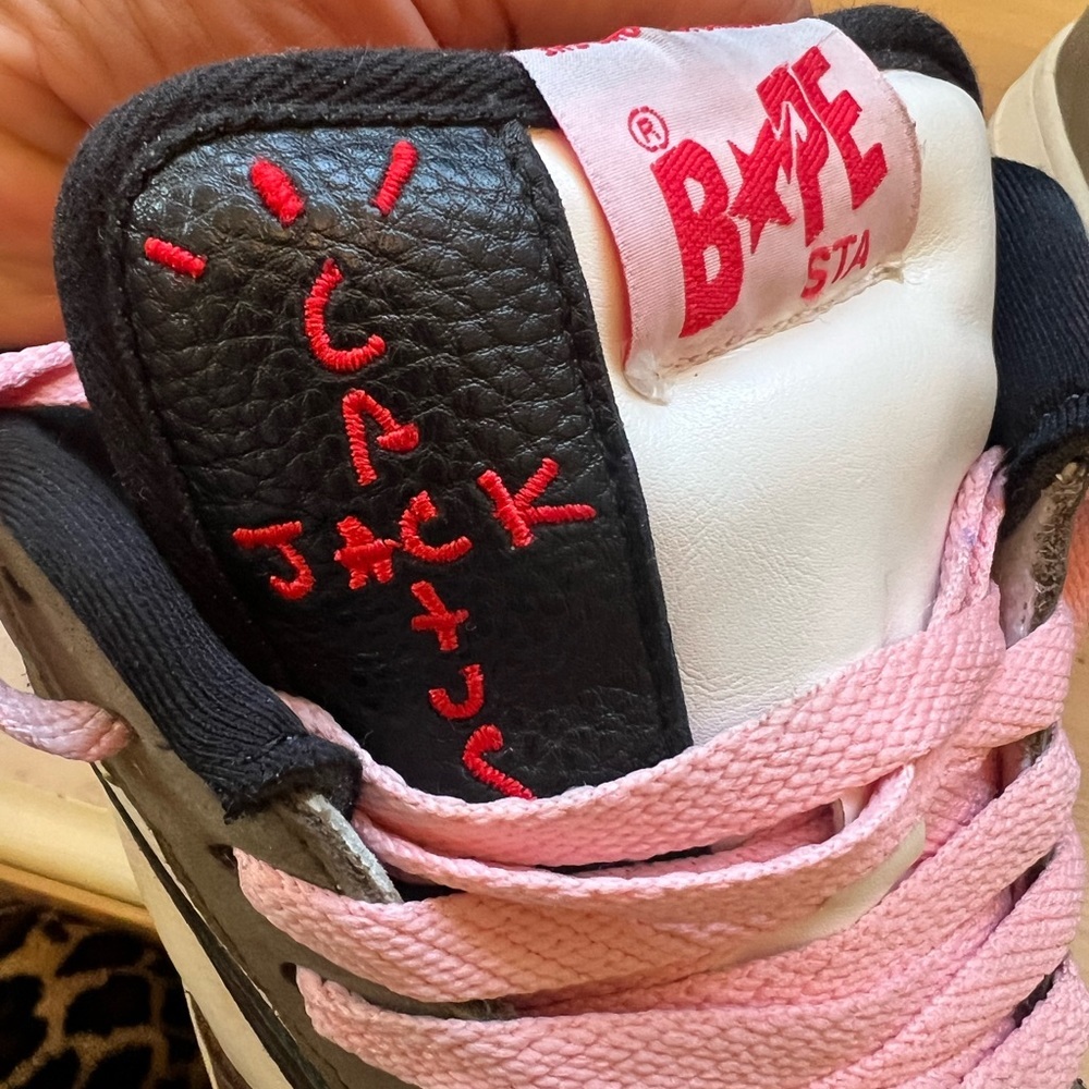 Bapesta Travis Scott James Morgan Men’s Size 10 - Picture 5 of 16